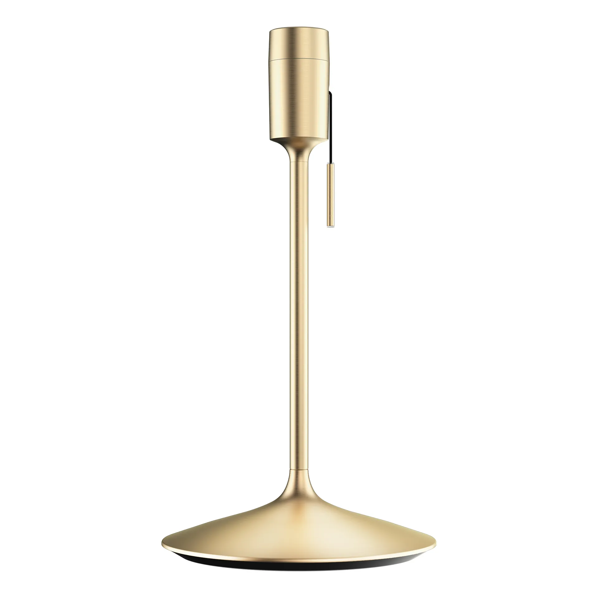 Santé lamp base, brushed brass Umage
