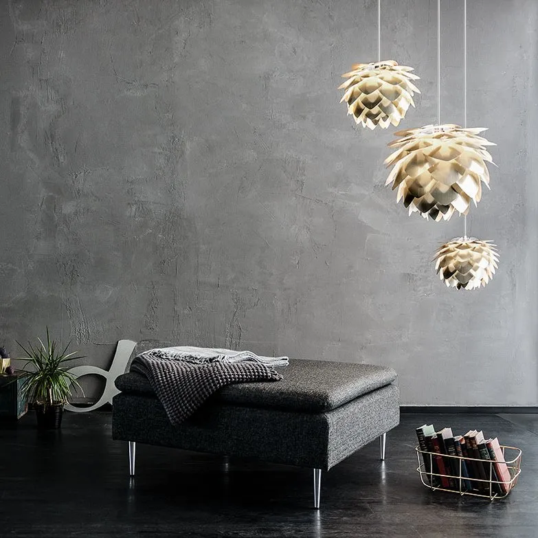 Silvia lamp brushed brass, Ø 34 cm Umage