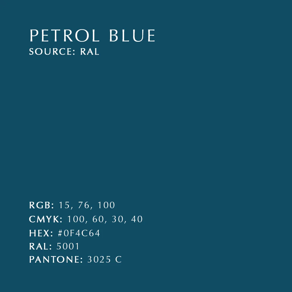 Teaser shelf, Petrol blue Umage