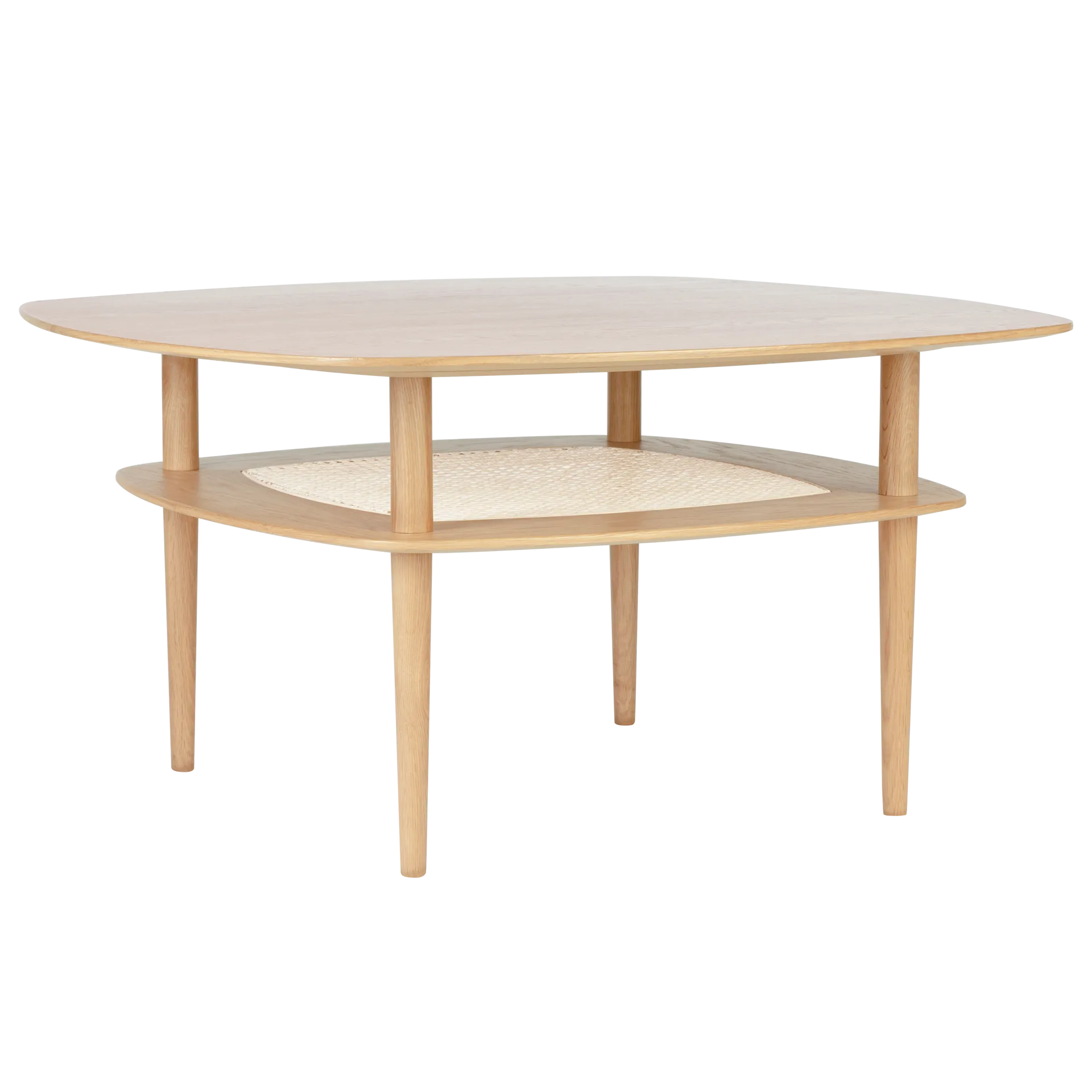 Together Smooth Square coffee table 100x100 cm, Oak Umage