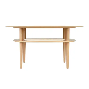 Together Smooth Square coffee table 100x100 cm - Oak - Umage