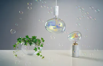Soap bubble dimmable light source E27 150 mm - 1800K 160lm 4W - Unison
