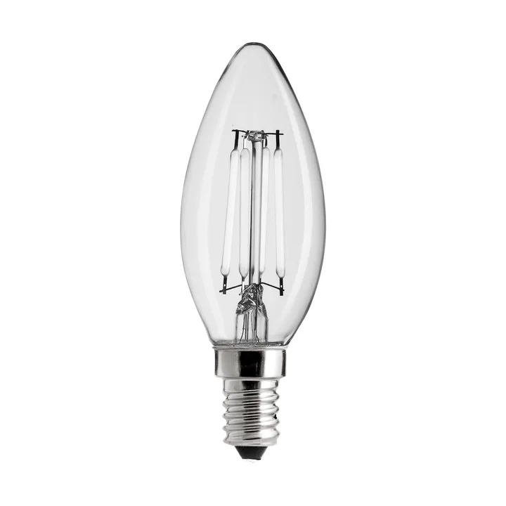 Uni-white taper candle clear dimmable light source E14 - 2700K 300lm 4W - Unison