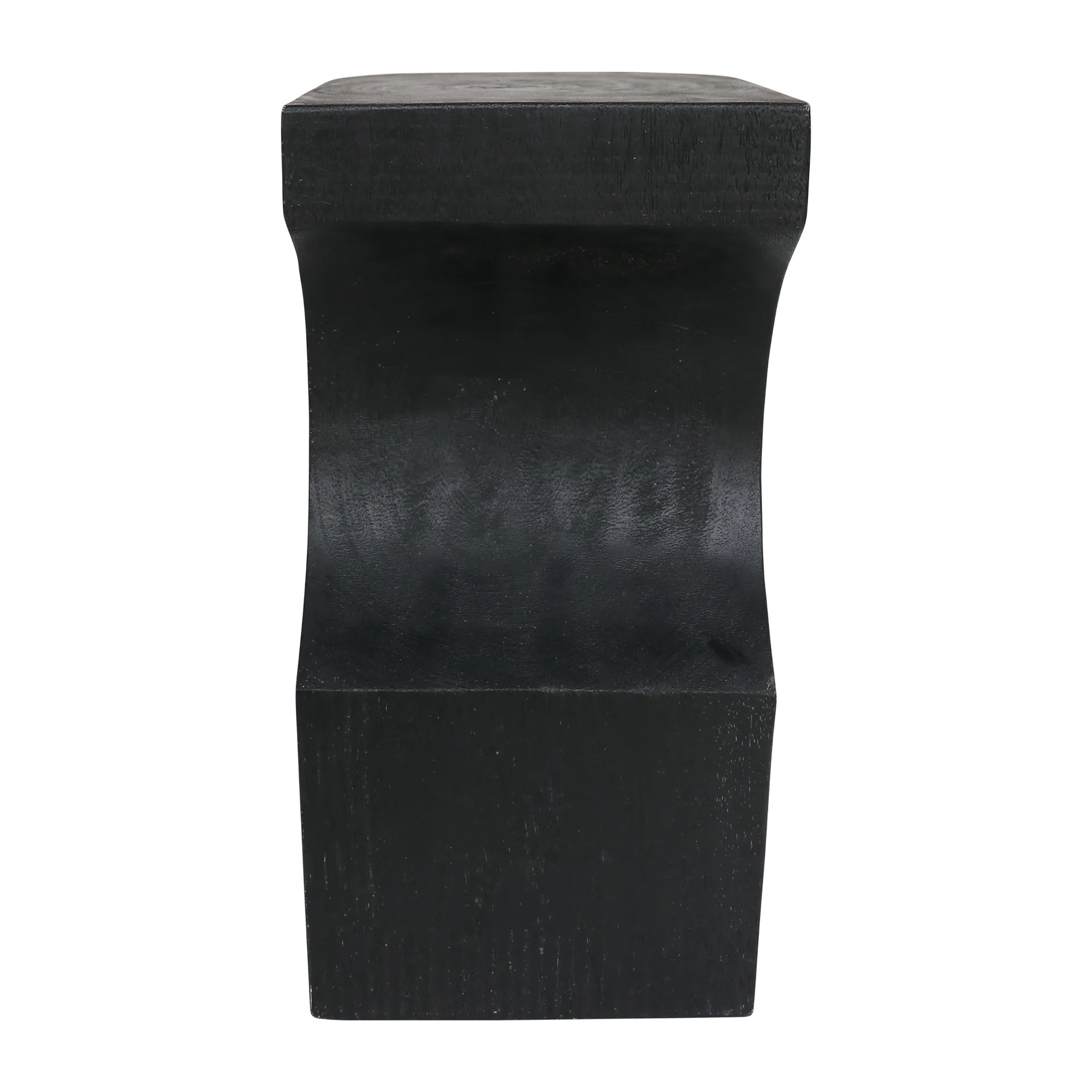 Curved side table, Black URBAN NATURE CULTURE