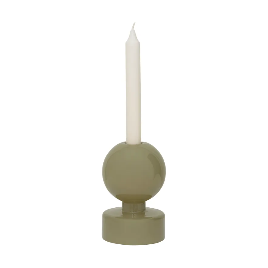 Pallo B spraycandle sticks 13 cm, Spray green URBAN NATURE CULTURE