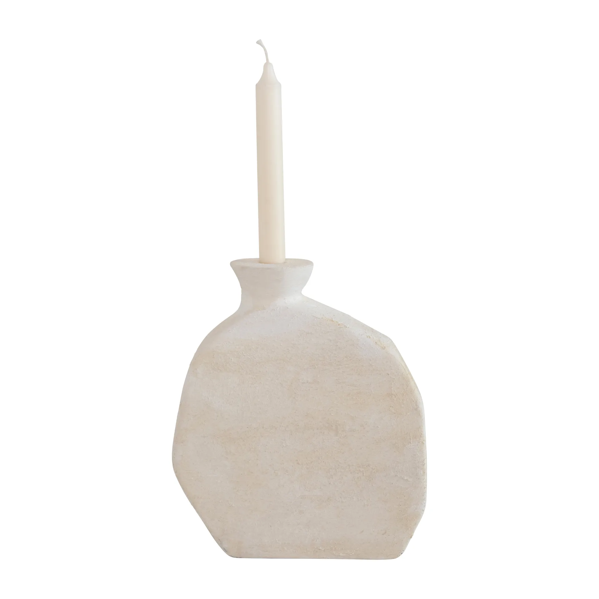 Sassi A candle sticks 26 cm, Chalk URBAN NATURE CULTURE