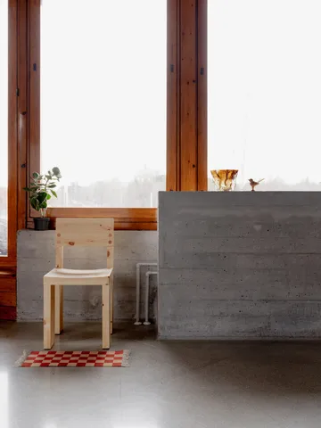 001 Dining Chair chair - Matte oil-waxed pine - Vaarnii