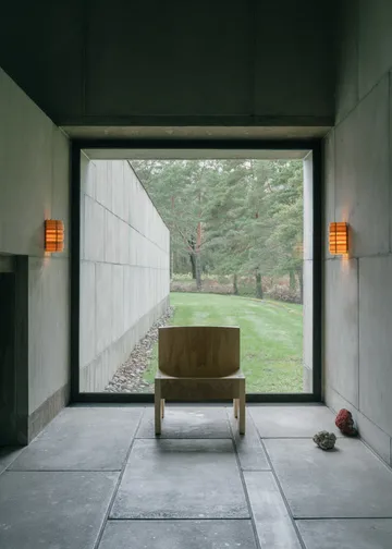 1004 Hans Wall Light - Matte oil-waxed pine, 16x24 cm - Vaarnii