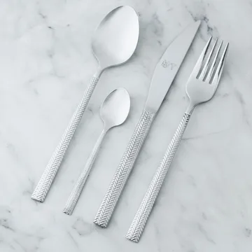 Glöd cutlery 16 pieces - Fishbone pattern - Vargen & Thor