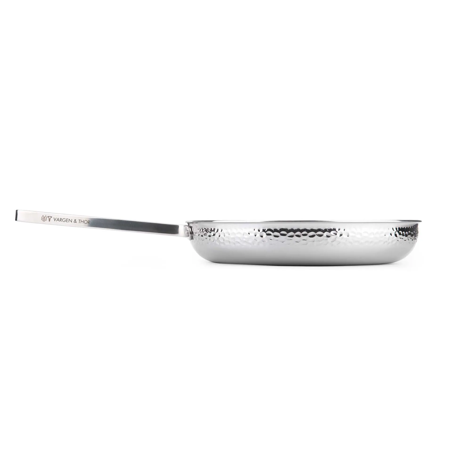 Kroma hammered chrome plated frying pan, Ø28 cm Vargen & Thor