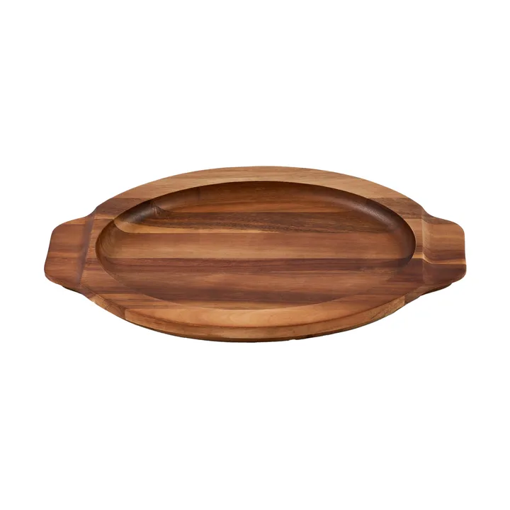 Victoria acacia wooden trivet - 21.5x16.6 cm - Victoria