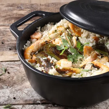 Victoria cast iron casserole, enamelled - 3.8 l - Victoria