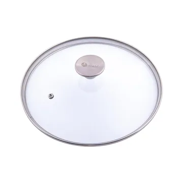 Victoria glass lid Ø20 cm - Silver - Victoria