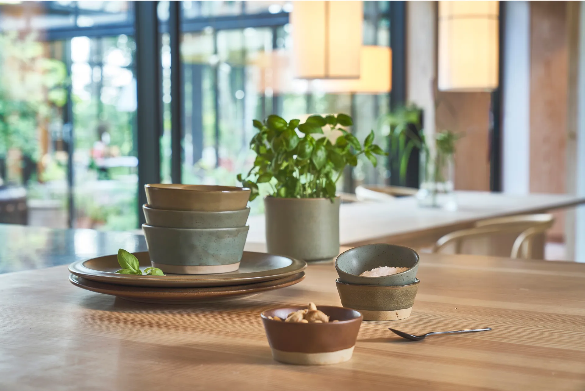 Evig bowl Ø10 cm 2-pack, Amber Villa Collection