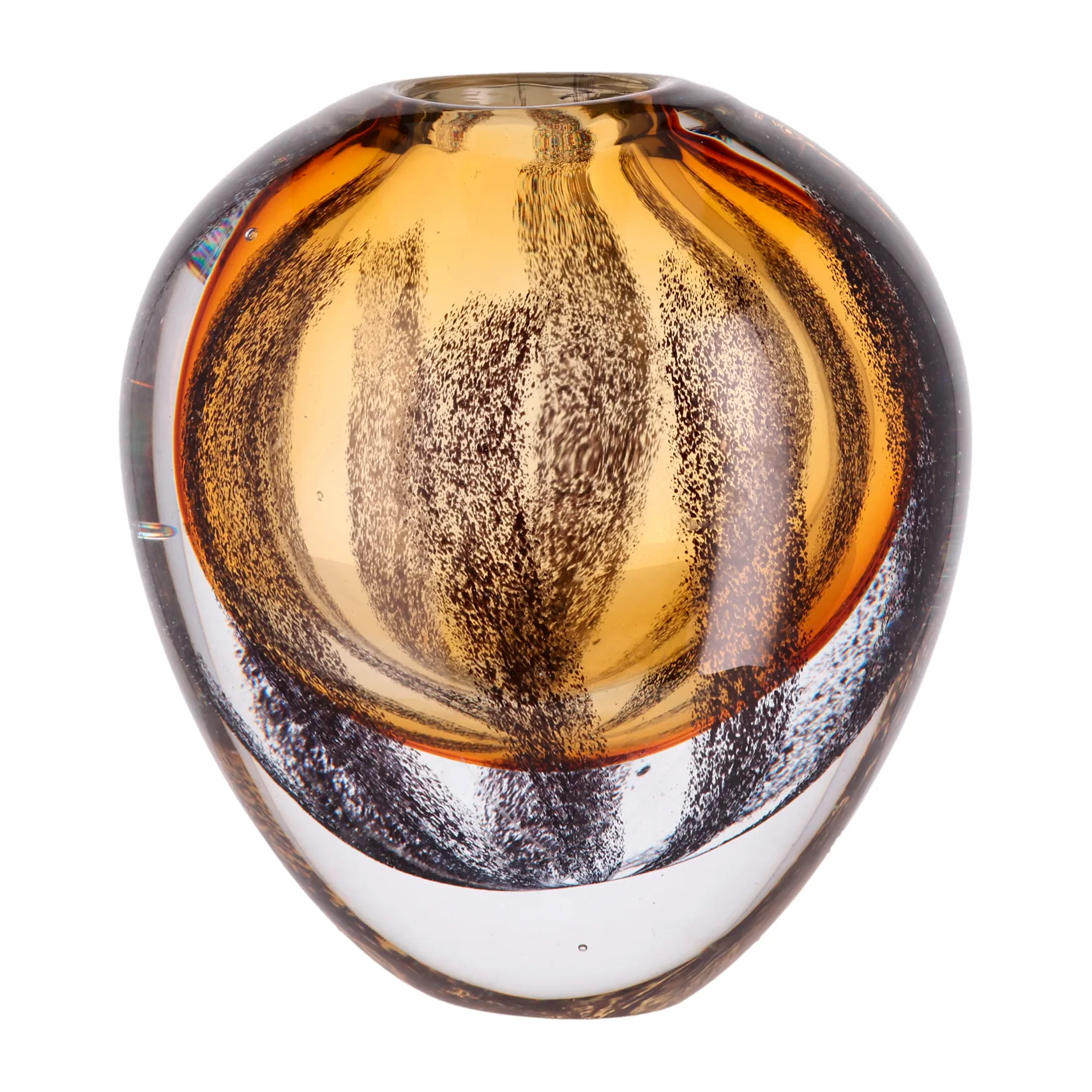 Otea vase Ø12.5x14 cm, Black Villa Collection
