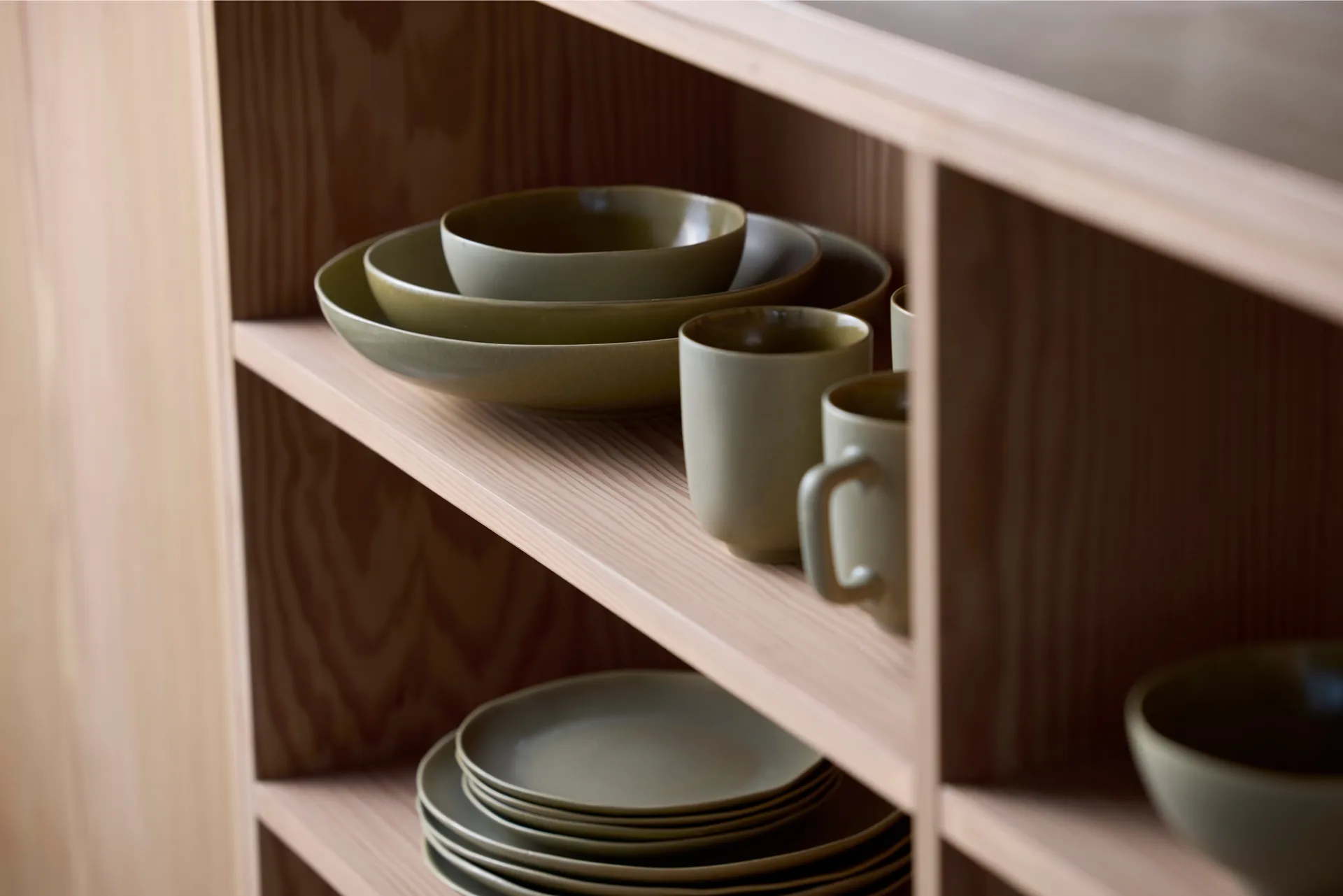 Shoku bowl Ø15 cm, Pure Green Villa Collection
