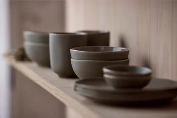 Shoku mug without handle 33 cl - Warm Brown - Villa Collection