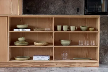 Shoku serving platter Ø28 cm - Pure Green - Villa Collection