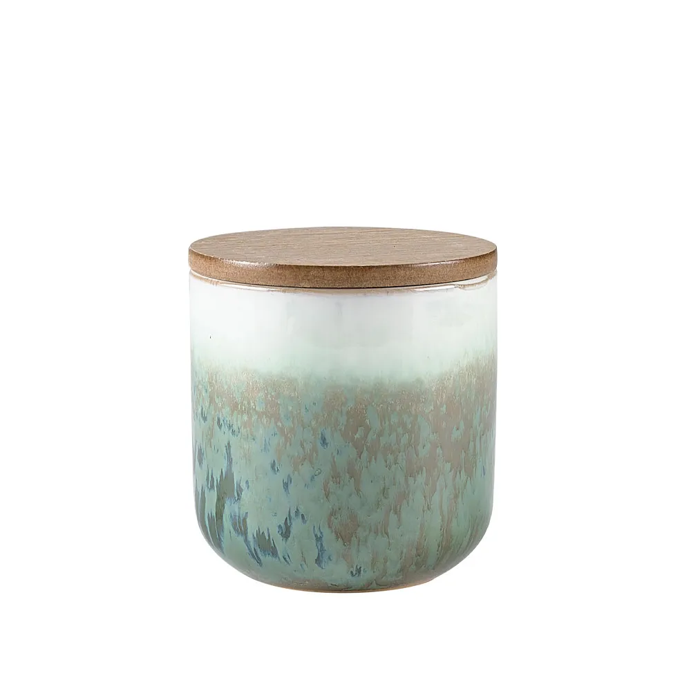 Villa Collection scented candle, Green/white - cactus blossom Villa Collection
