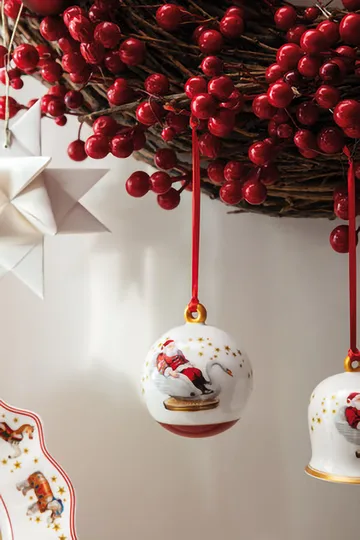 Annual Christmas Edition ball - White-red - Villeroy & Boch