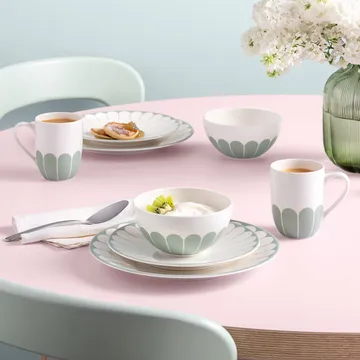 Fleur plate Ø21 cm - White-green - Villeroy & Boch