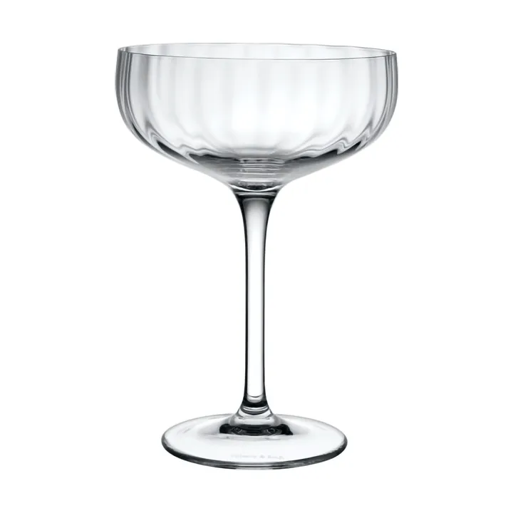 Rose Garden champagne coupe 12 cl 4-pack - Clear - Villeroy & Boch