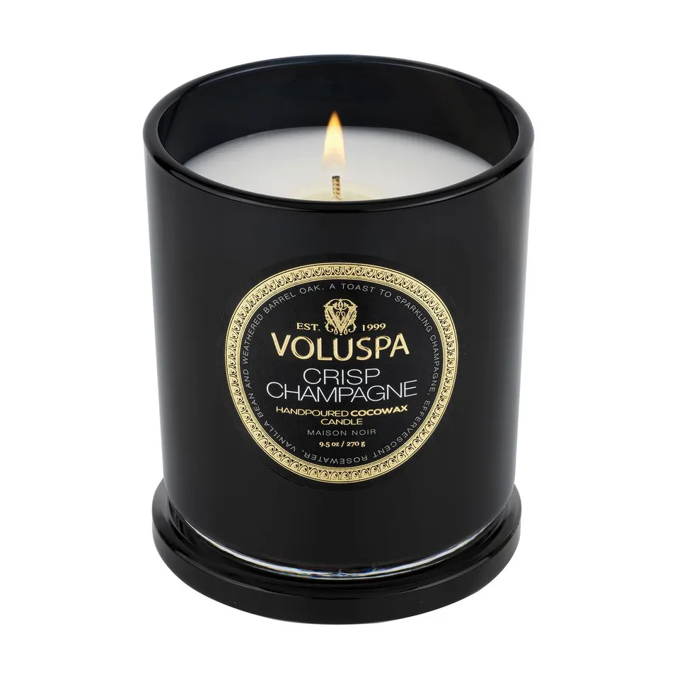 Classic Maison Noir scented 60 hours, Crisp Champagne Voluspa