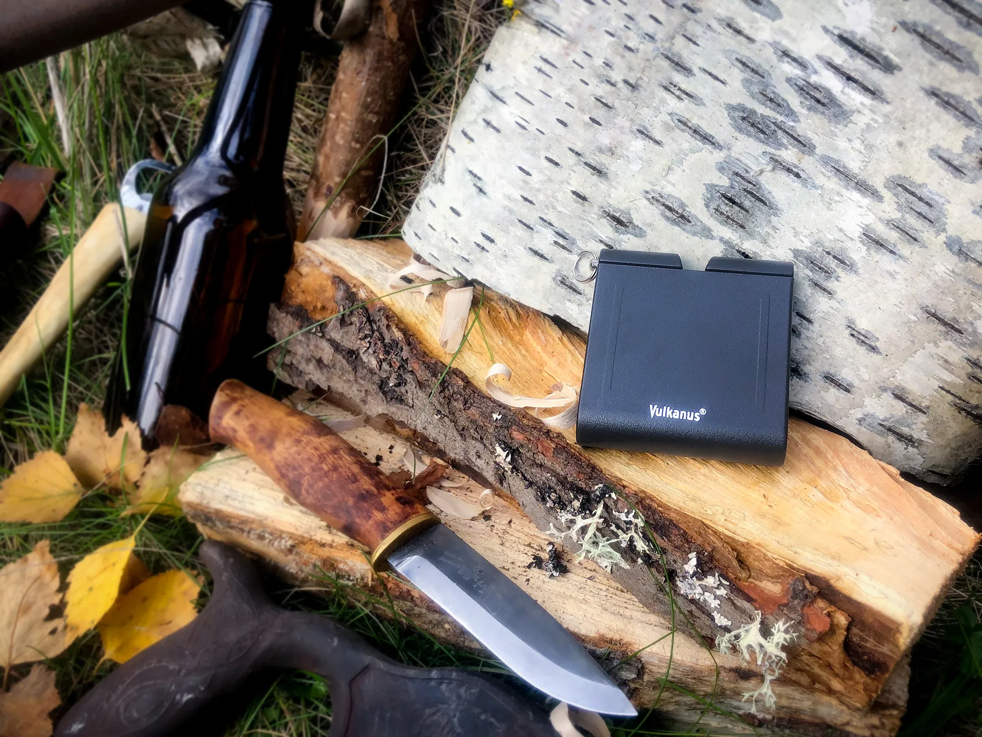 Vulkanus Pocket knife sharpener basic, Black Vulkanus