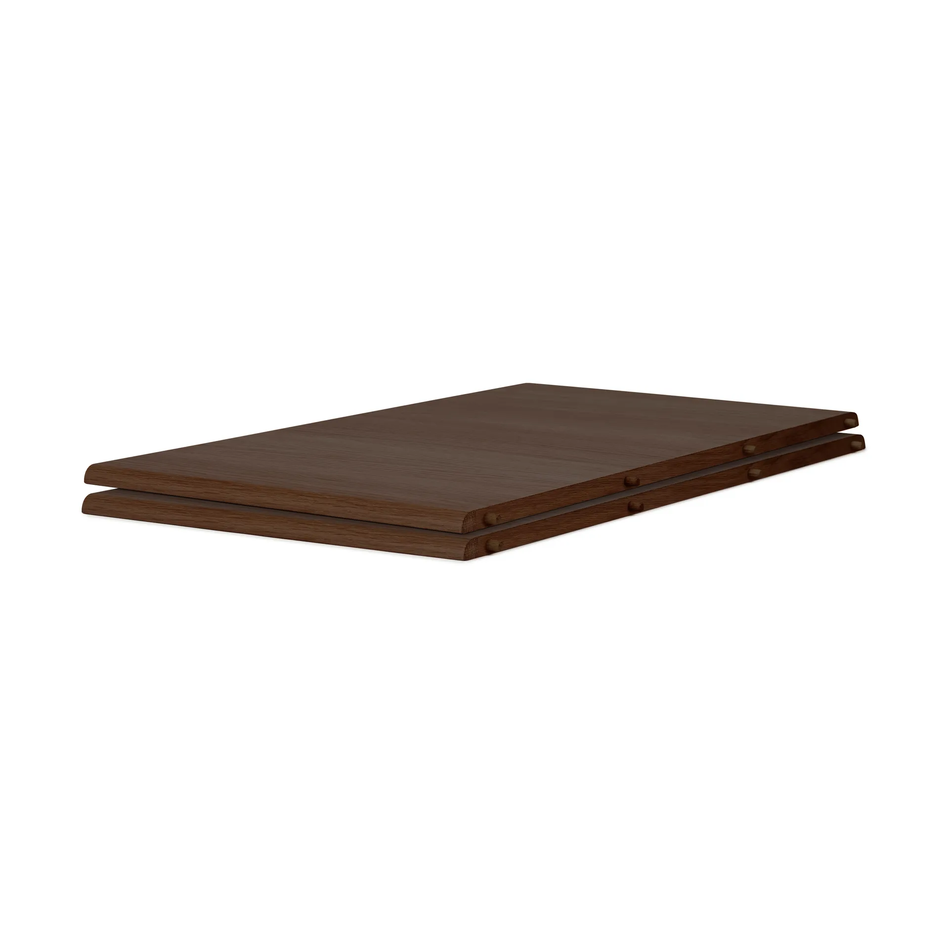 Evermore table insert, Walnut oil, l160, 2 pcs Warm Nordic