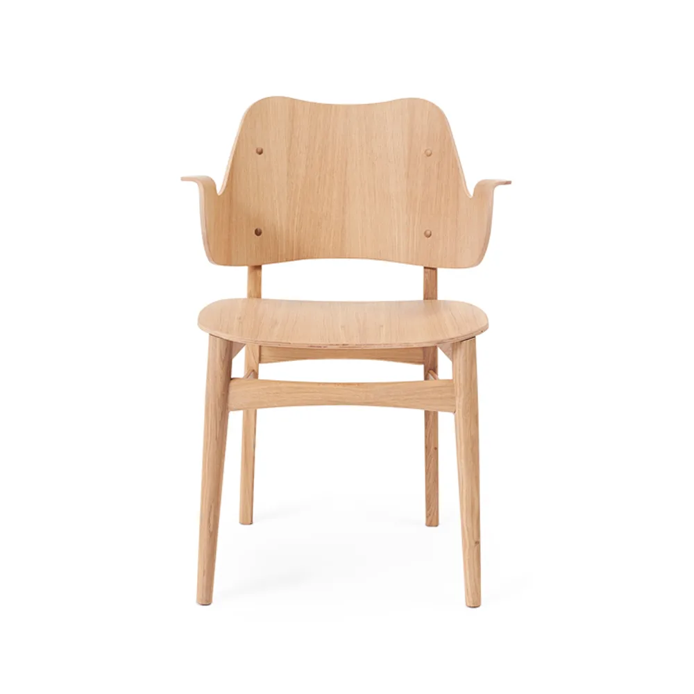 Gesture chair, White oiled oak Warm Nordic
