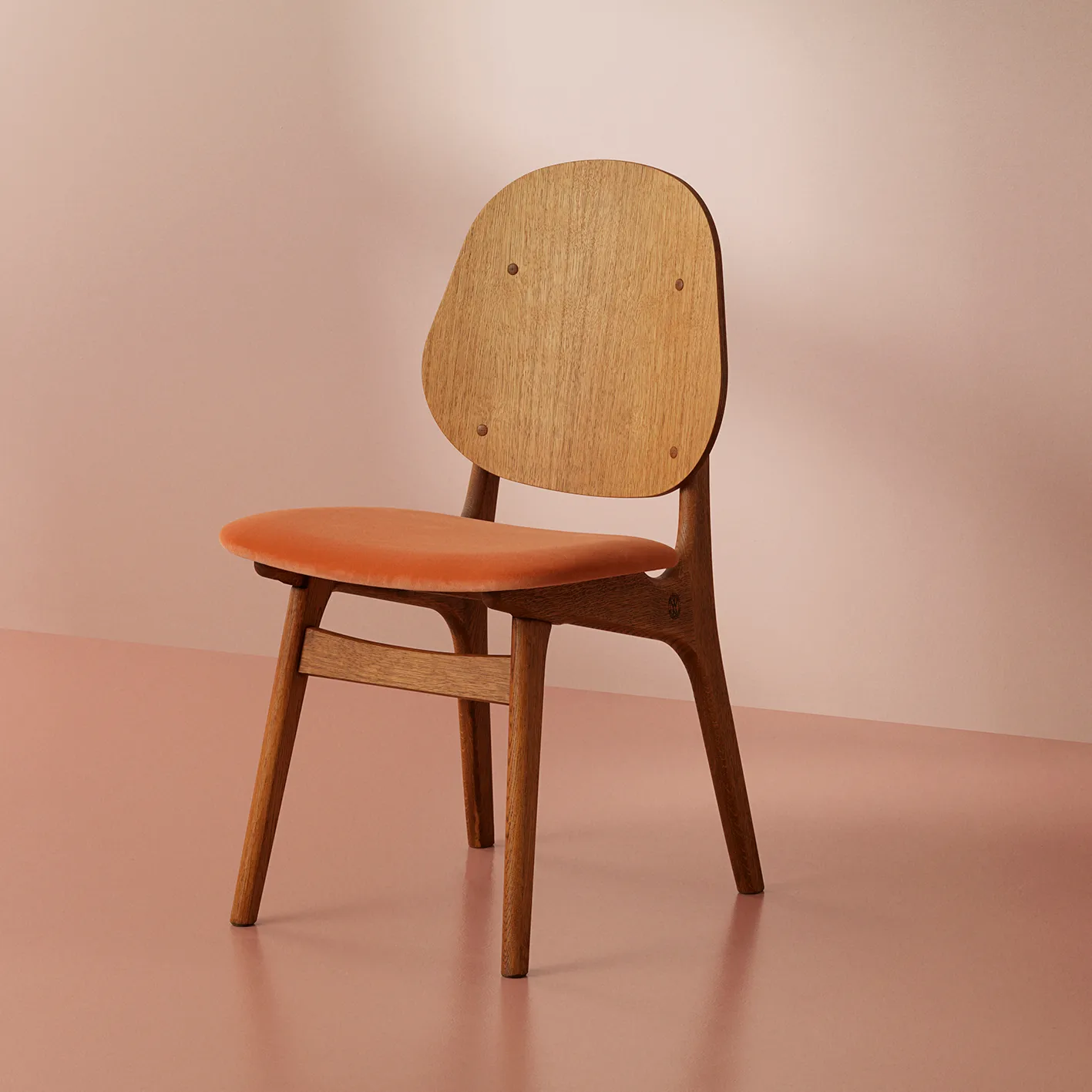Noble chair Ritz, Rusty rose Warm Nordic