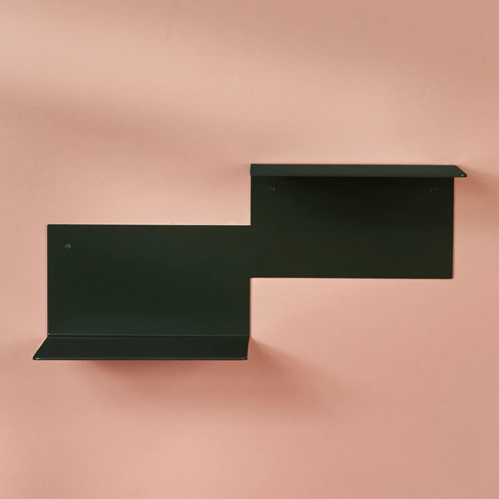 Repeat shelf, Rusty red, right Warm Nordic