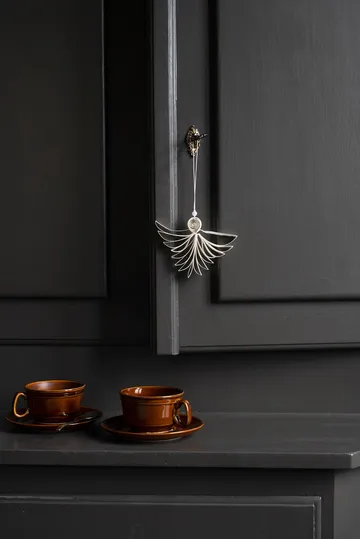 Angel Christmas decoration Ø10 cm - Natural - Watt & Veke