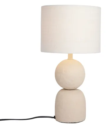 Cia table lamp 38 cm - Nude-white - Watt & Veke