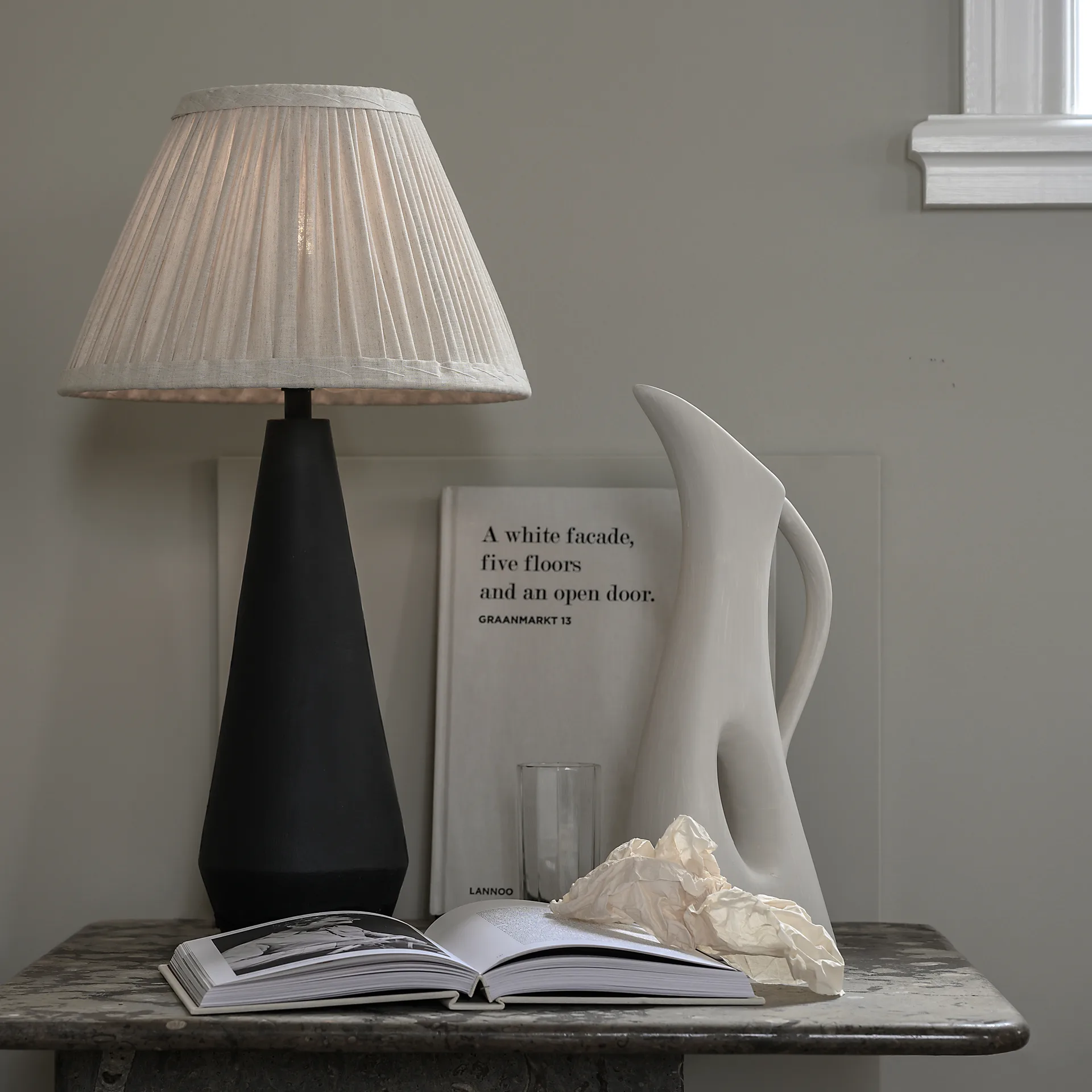 Ella lamp shade Ø33 cm, nature Watt & Veke