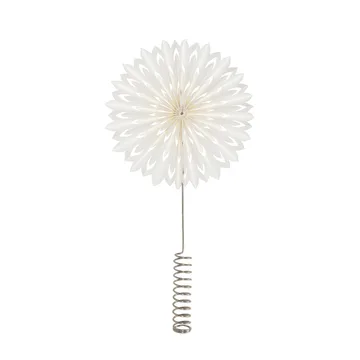Elvira tree top star 35 cm - White - Watt & Veke