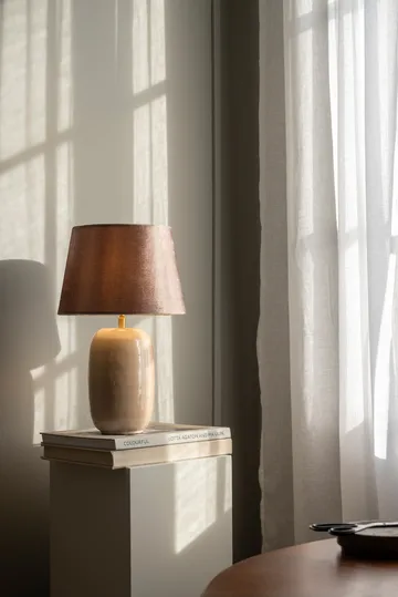 Emily lamp base Ø12x28,5 cm - Beige - Watt & Veke