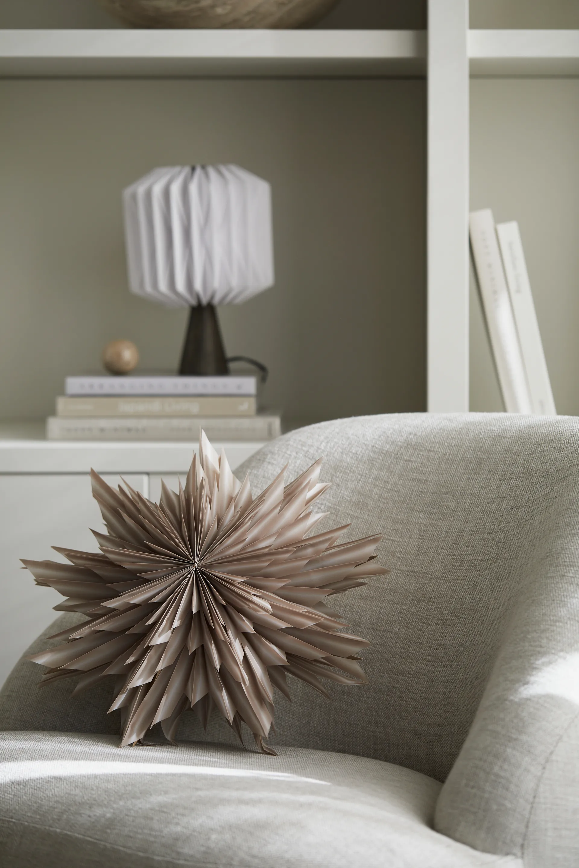 Helena Advent Star Ø44 cm, Beige Watt & Veke