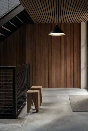 Kuro pendant lamp - Black, Ø45x25 cm - Watt & Veke