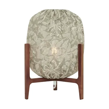 Prisma table lamp - Dark ash-Honeysuckle beige, Ø27x42 cm - Watt & Veke