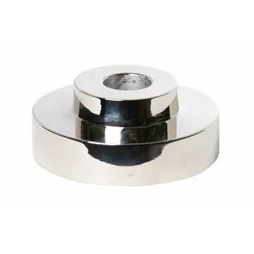 REX candlestick Ø9 cm - smooth chrome - Watt & Veke