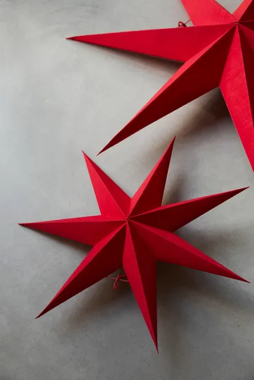 Sally advent star Ø60 cm - Red - Watt & Veke