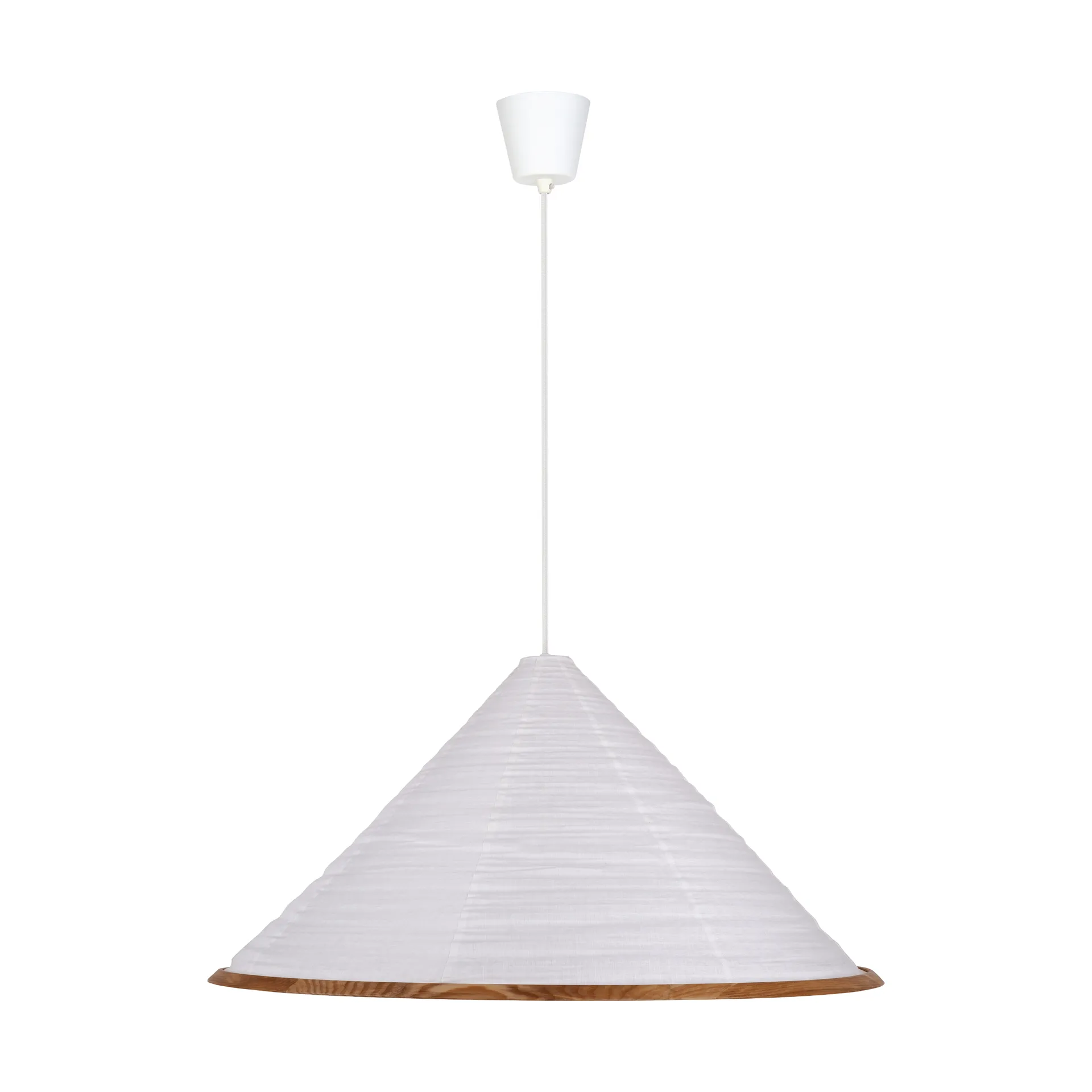 Shiro pendant lamp, White, Ø80x39 cm Watt & Veke
