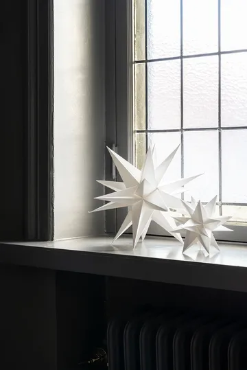 Sputnik advent star Ø30 cm - White - Watt & Veke