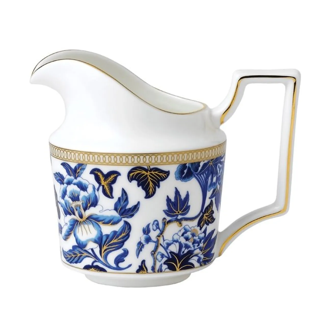 Hibiscus cream jug 20 cl, Floral Wedgwood