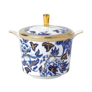 Hibiscus sugar bowl - Floral - Wedgwood