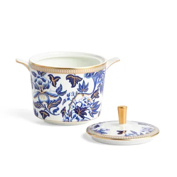 Hibiscus sugar bowl - Floral - Wedgwood
