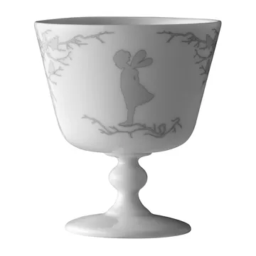 Alv dessert bowl on foot Ø11 cm - Silver - Wik & Walsøe
