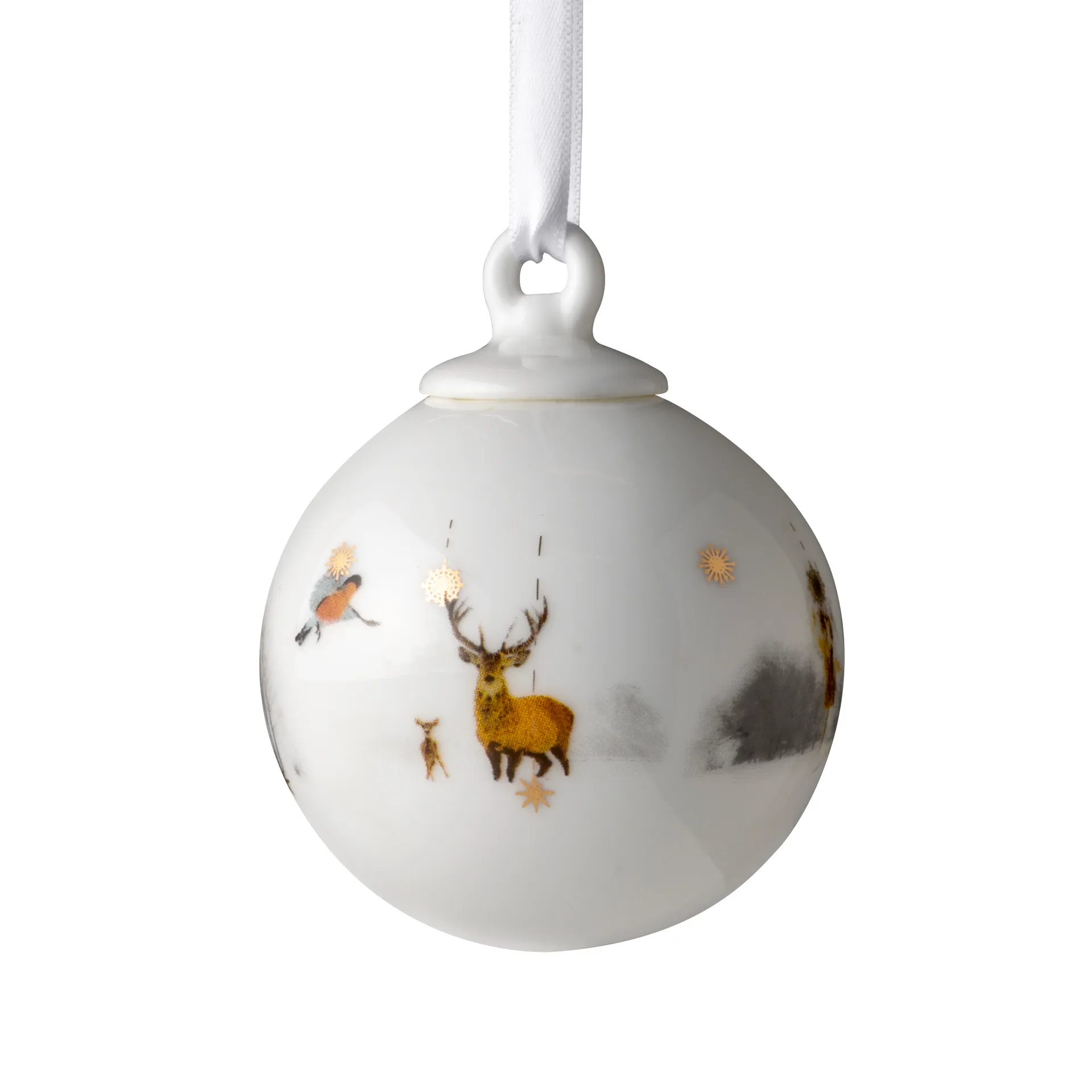 Julemorgen Christmas bauble small, Deer Wik & Walsøe