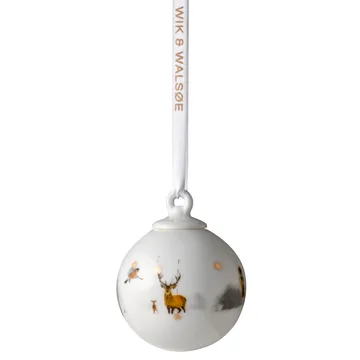 Julemorgen Christmas bauble small - Deer - Wik & Walsøe